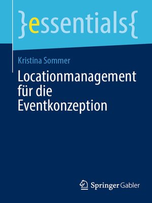cover image of Locationmanagement für die Eventkonzeption